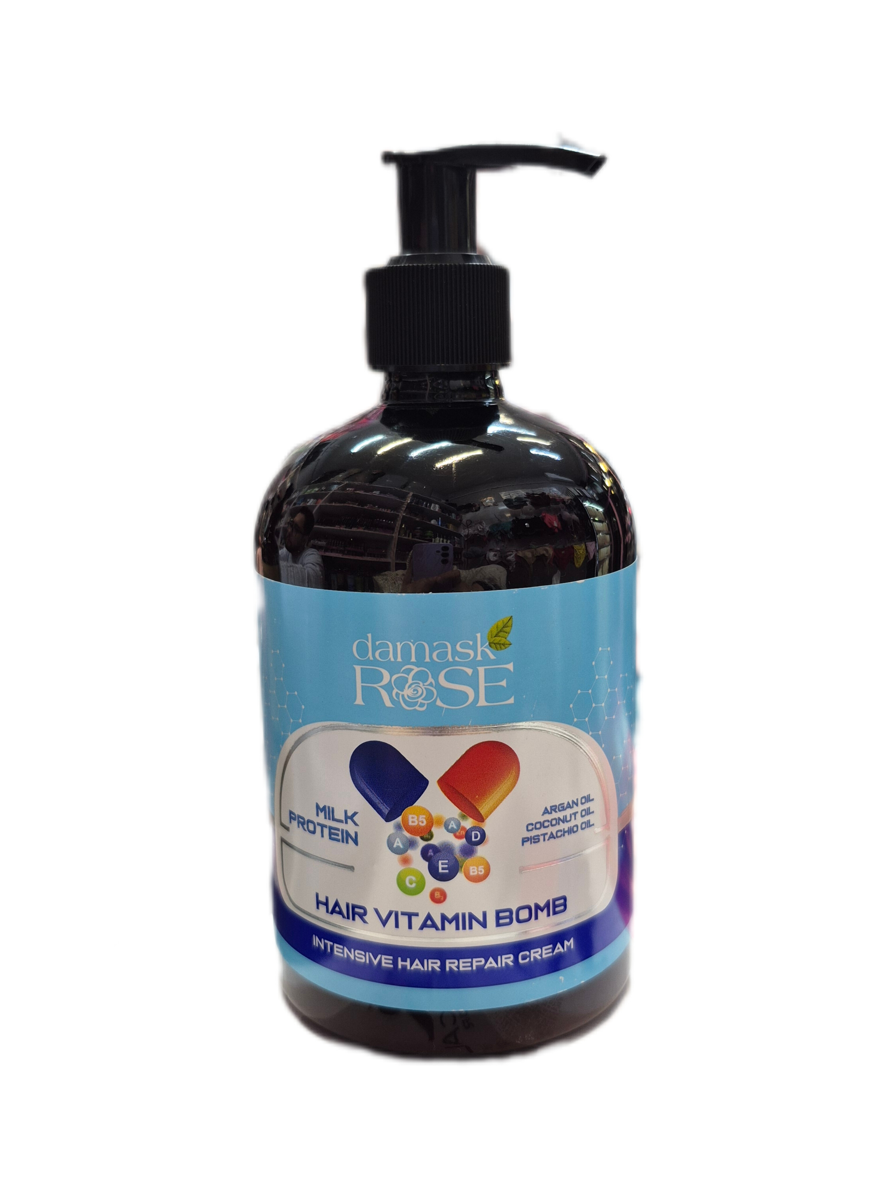 ماسک موی بمب ویتامین مو داماسک رز بدون نیاز به آبکشی