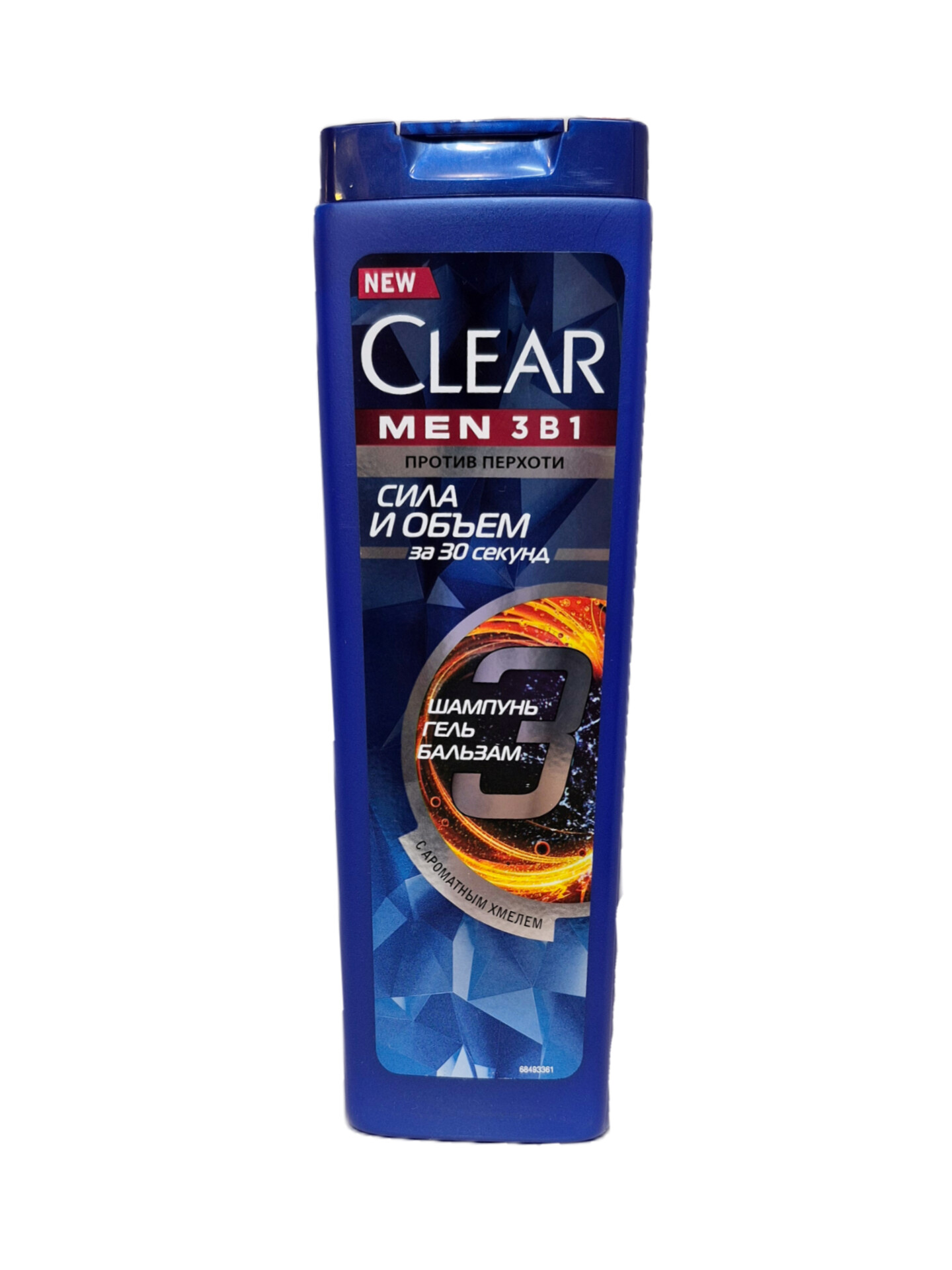 شامپو کلییر مردانه 3 در 1 با رایحه رازک معطر