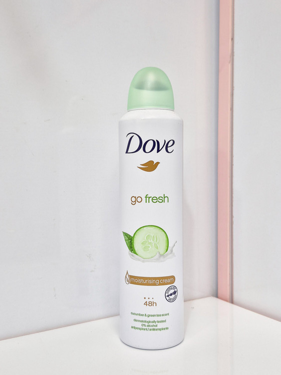 اسپری داو Go Fresh رایحه خیار و چای سبز