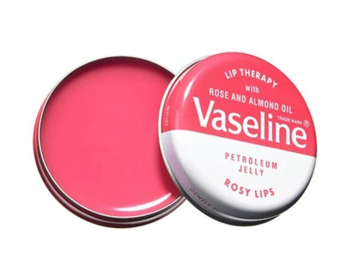 لیپ بالم کاسه ای وازلین با رایحه گل رز