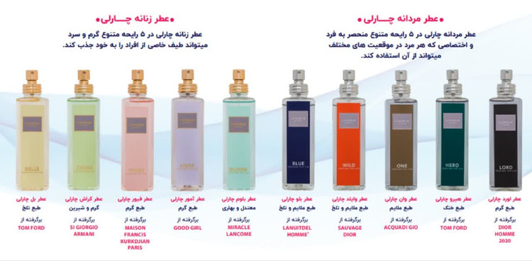 کاتالوک ادکلن چارلی