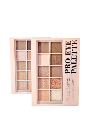 پلت سایه 10 رنگ براش دار میسلارا