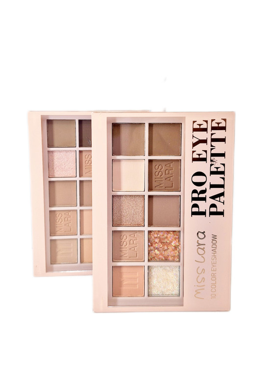 پلت سایه 10 رنگ براش دار میسلارا