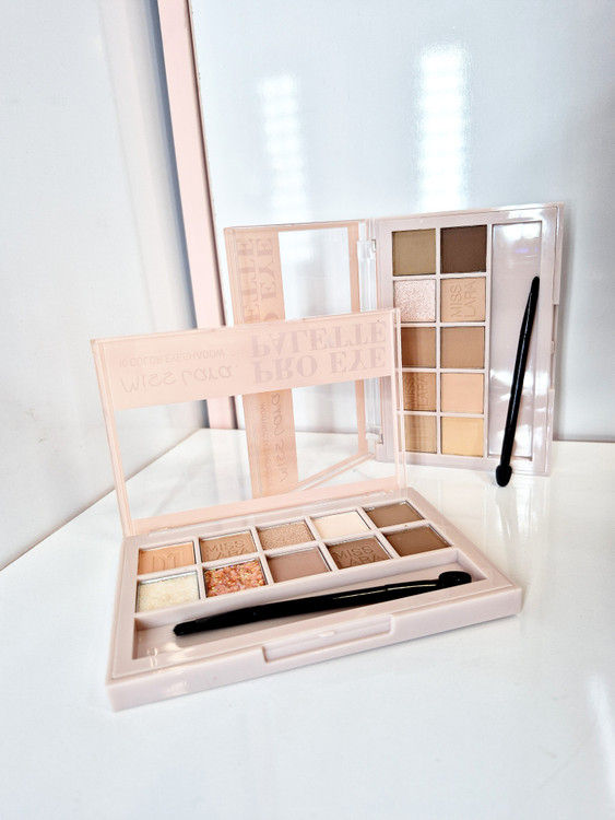 پلت سایه 10 رنگ براش دار میسلارا