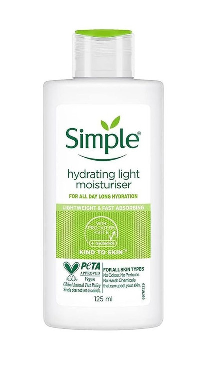 مرطوب کننده لایت سیمپل مخصوص پوست چرب