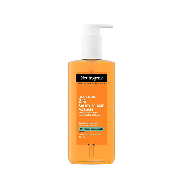 ژل شست و شوی صورت زردچوبه نیتروژینا،