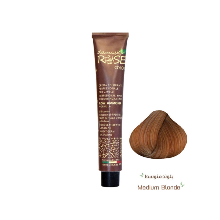 رنگ موی بدون سولفات سری طبیعیN7