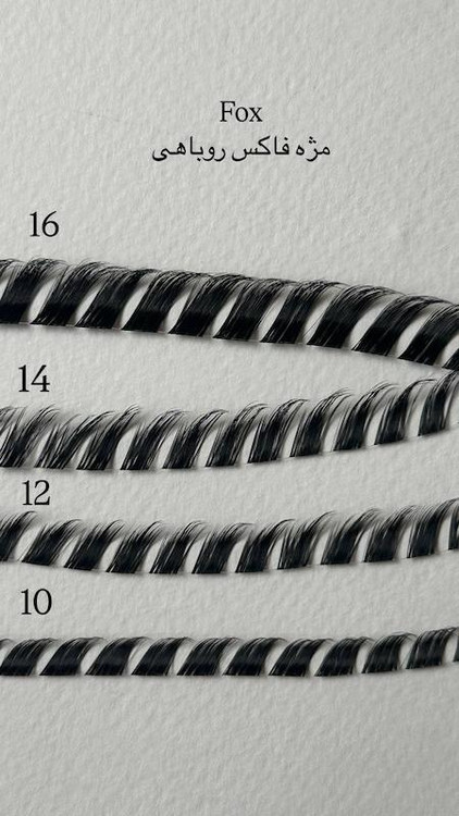 مژه فیشر فاکس