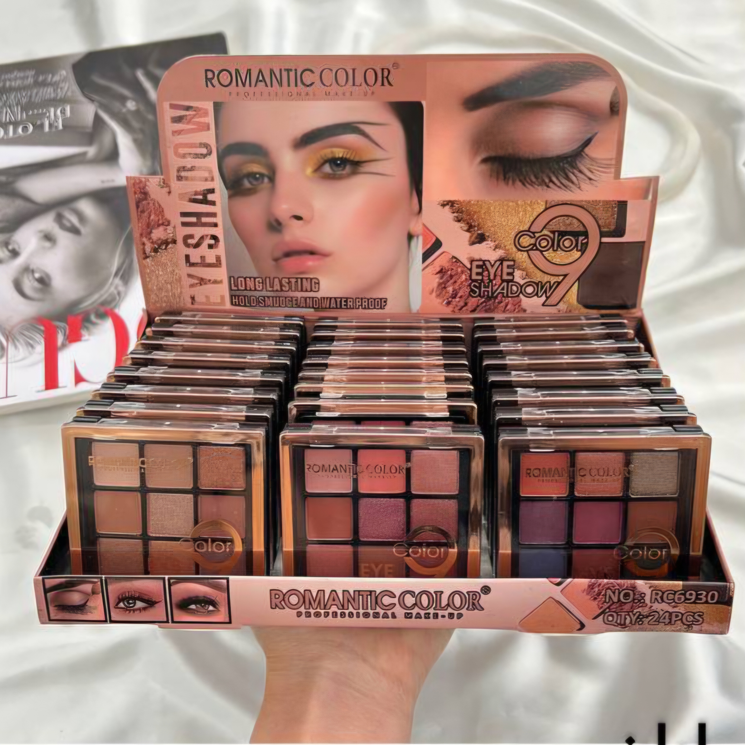 سایه چشم ۹ تایی رمانتیک