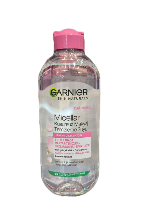 میسلار واتر در صورتی گارنیر