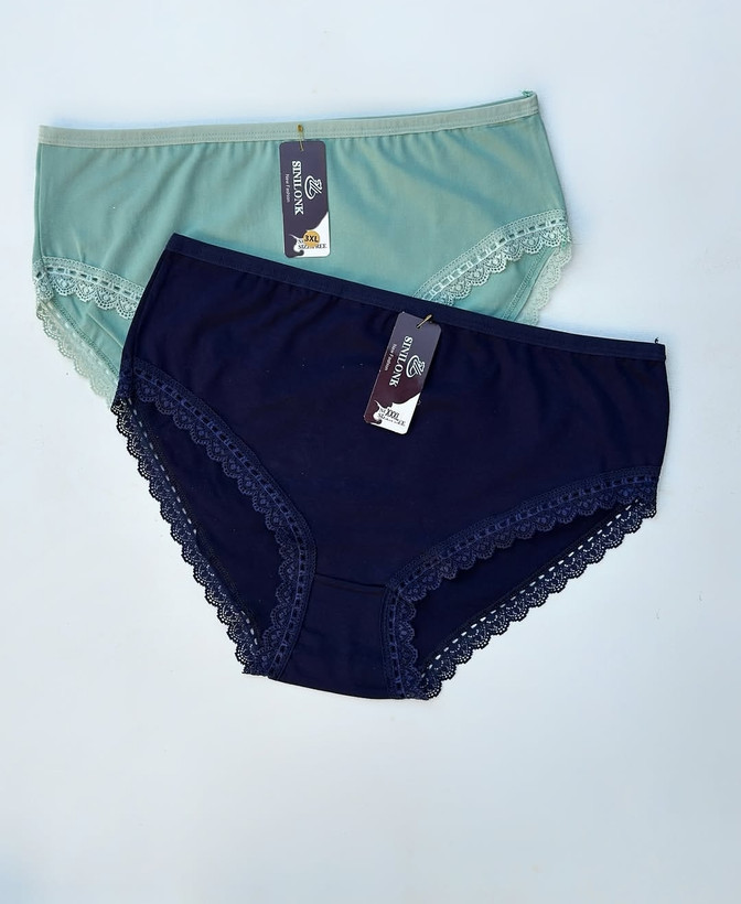 شورت نخ پنبه لبه گیپور